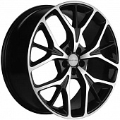 Khomen KHW 2012 8x20 5*120 ET30 DIA66.1 Black Литой