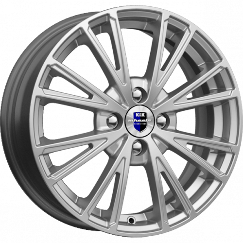 K&K Меандр 6x16 4*100 ET41 DIA60.1 Сильвер Литой