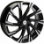Khomen KHW 1901 7.5x19 5*114.3 ET39 DIA60.1 Black-FP Литой
