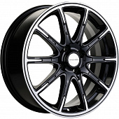 Khomen KHW 1707 6.5x17 4*100 ET41 DIA60.1 Black-FP Литой