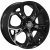 Khomen KHW 1702 7x17 5*108 ET50 DIA63.3 Black Литой
